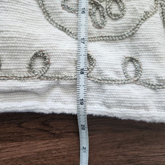 Flashback Vintage Embroidered Coatigan Retro 90s 80s Bohemian Coastal Grandma - Picture 7 of 7